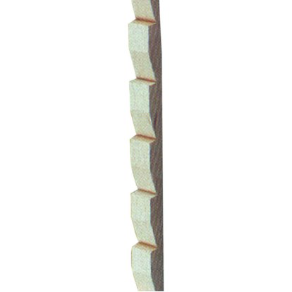 Crémaillère hêtre en applique longueur 1,50 m